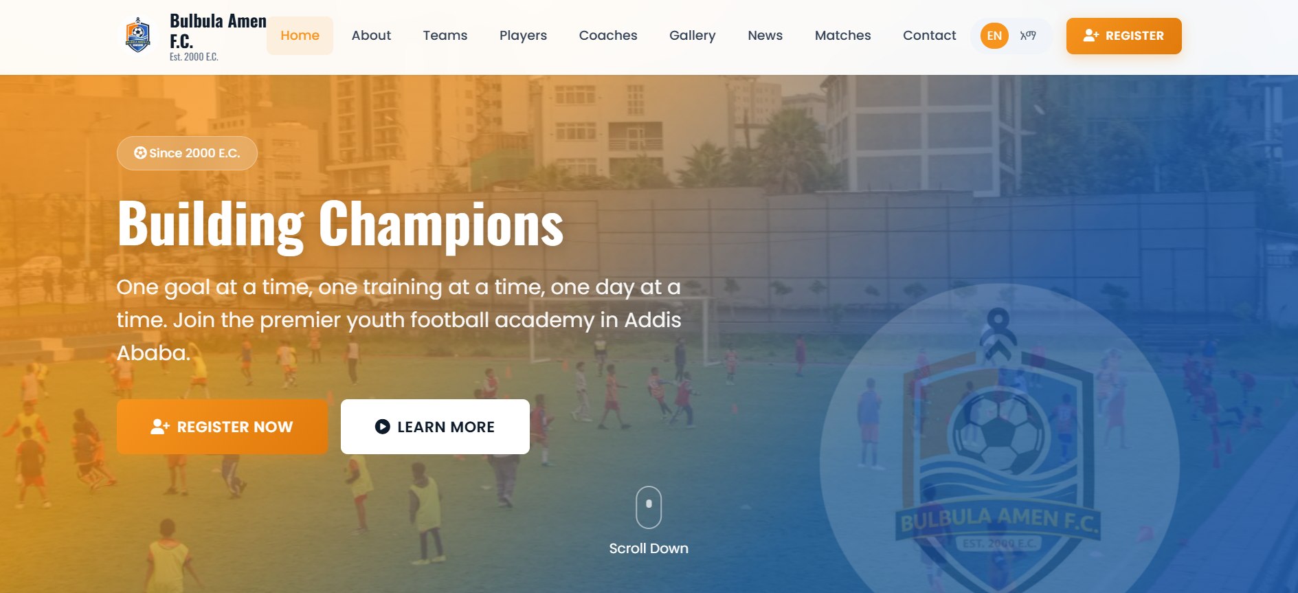 Bulbula Amen FC Website